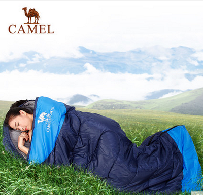 駱駝戶外睡袋 野營戶外1.6kg加厚成人睡袋 超輕保暖睡袋